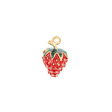 Pendentif fraise 19x11mm
