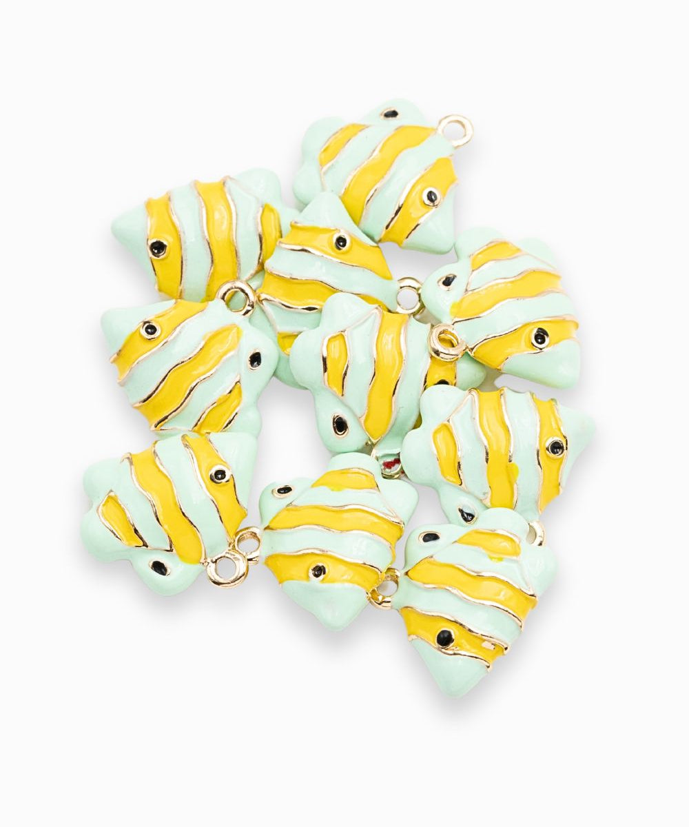 Pendentif poisson 13x15mm