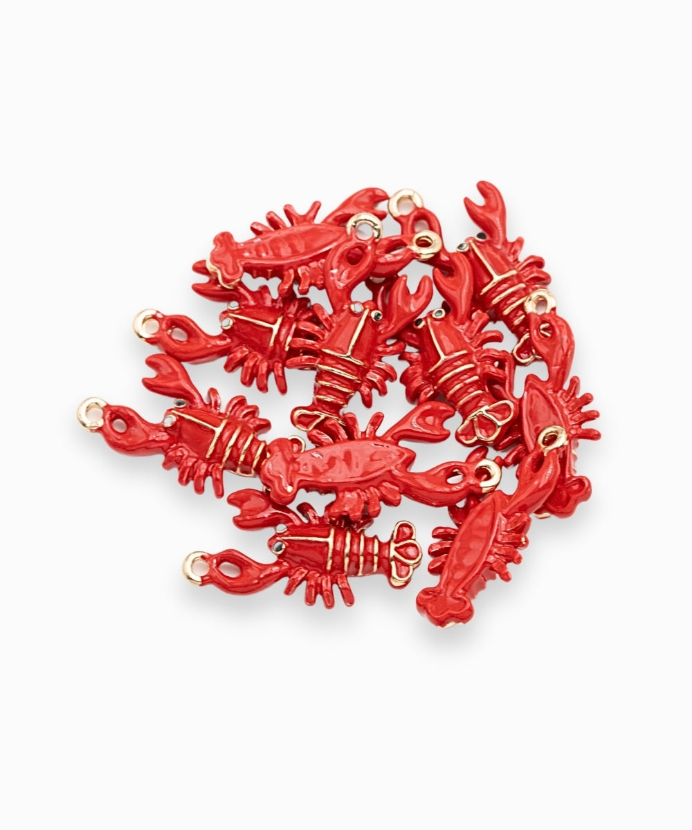 Pendentifs homard 21x10mm