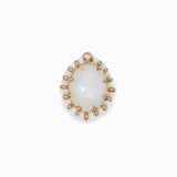 Pendentif pierres fines 19.50x17mm