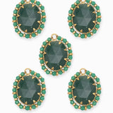 Pendentif pierres fines 19.50x17mm