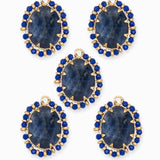 Pendentif pierres fines 19.50x17mm