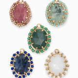 Pendentif pierres fines 19.50x17mm