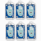 Pendentifs médaille fortune 27x15mm - Rhodié