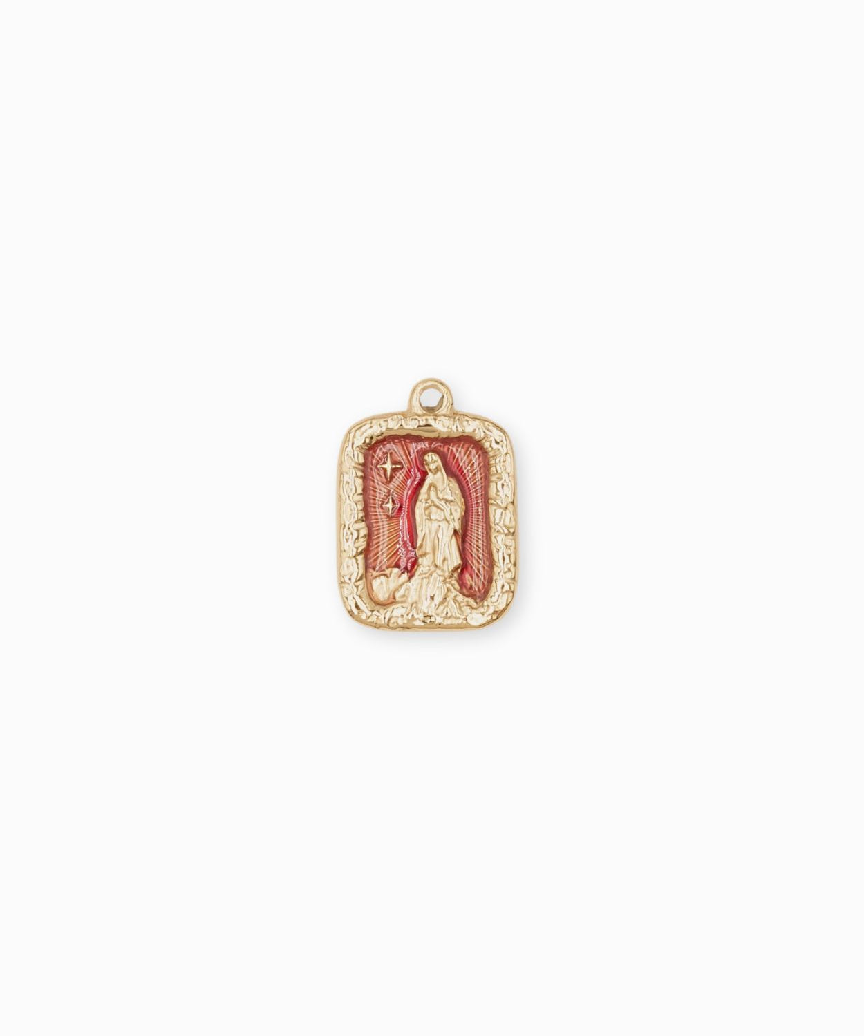 Pendentif rectangle Vierge Marie 20.30x14mm
