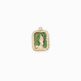 Pendentif rectangle Vierge Marie 20.30x14mm