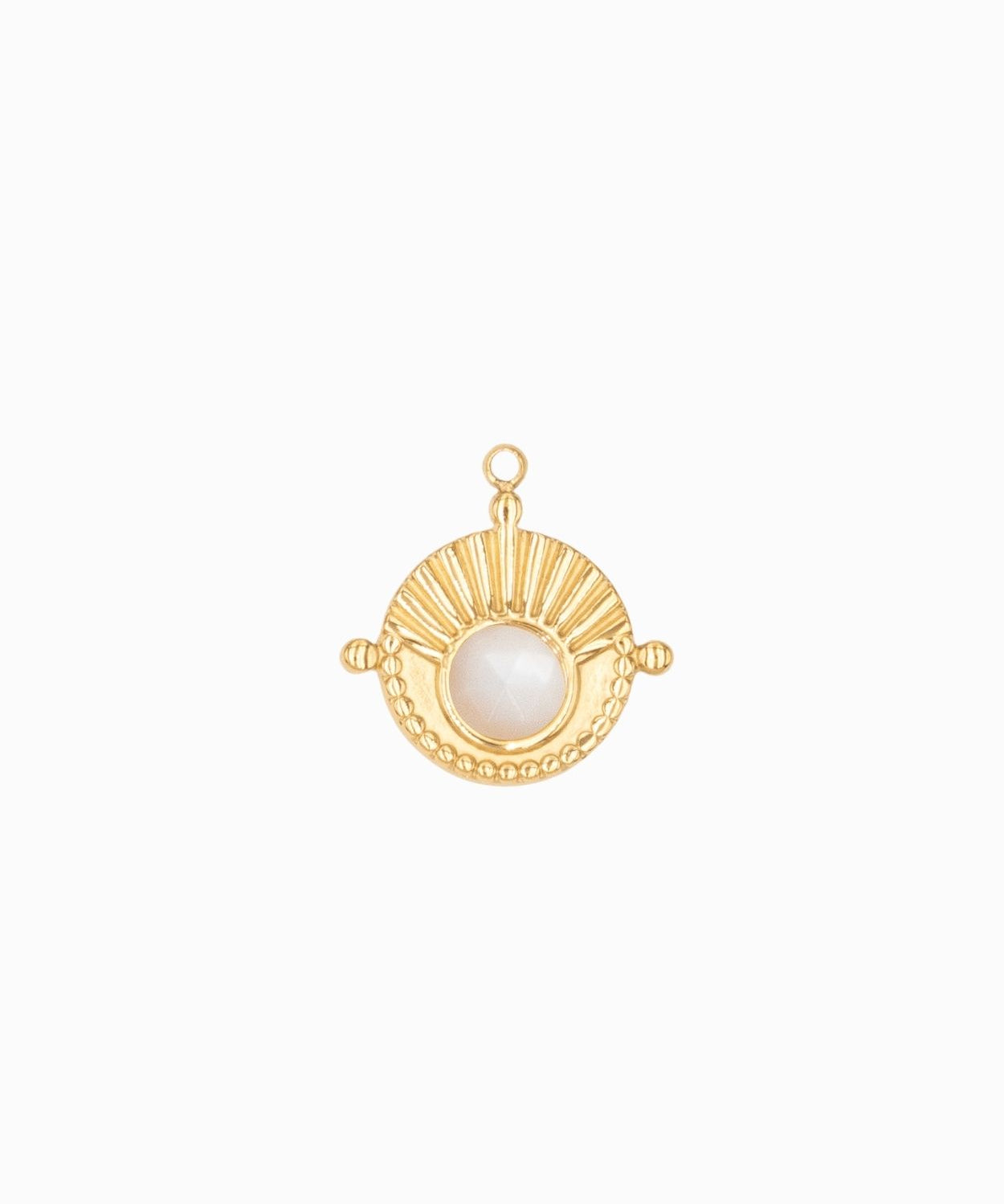 Pendentif médaille 15.60x17.50mm