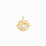 Pendentif médaille 15.60x17.50mm