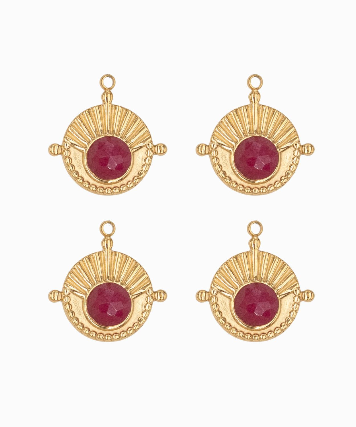 Pendentif médaille 15.60x17.50mm