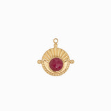 Pendentif médaille 15.60x17.50mm