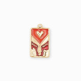 Pendentif médaille soul mate 20x13.5mm