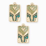Pendentif médaille soul mate 20x13.5mm