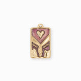 Pendentif médaille soul mate 20x13.5mm