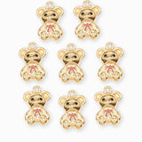 Pendentif ourson 15.5x12.5mm