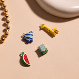 Pendentif poisson zancle cornu 12x15mm