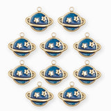 Pendentif saturne 8.5x12mm