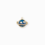 Pendentif saturne 8.5x12mm