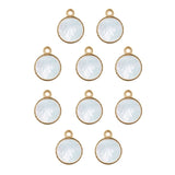 Pendentif en nacre rond 9mm