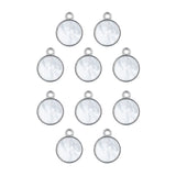 Pendentif en nacre rond 9mm