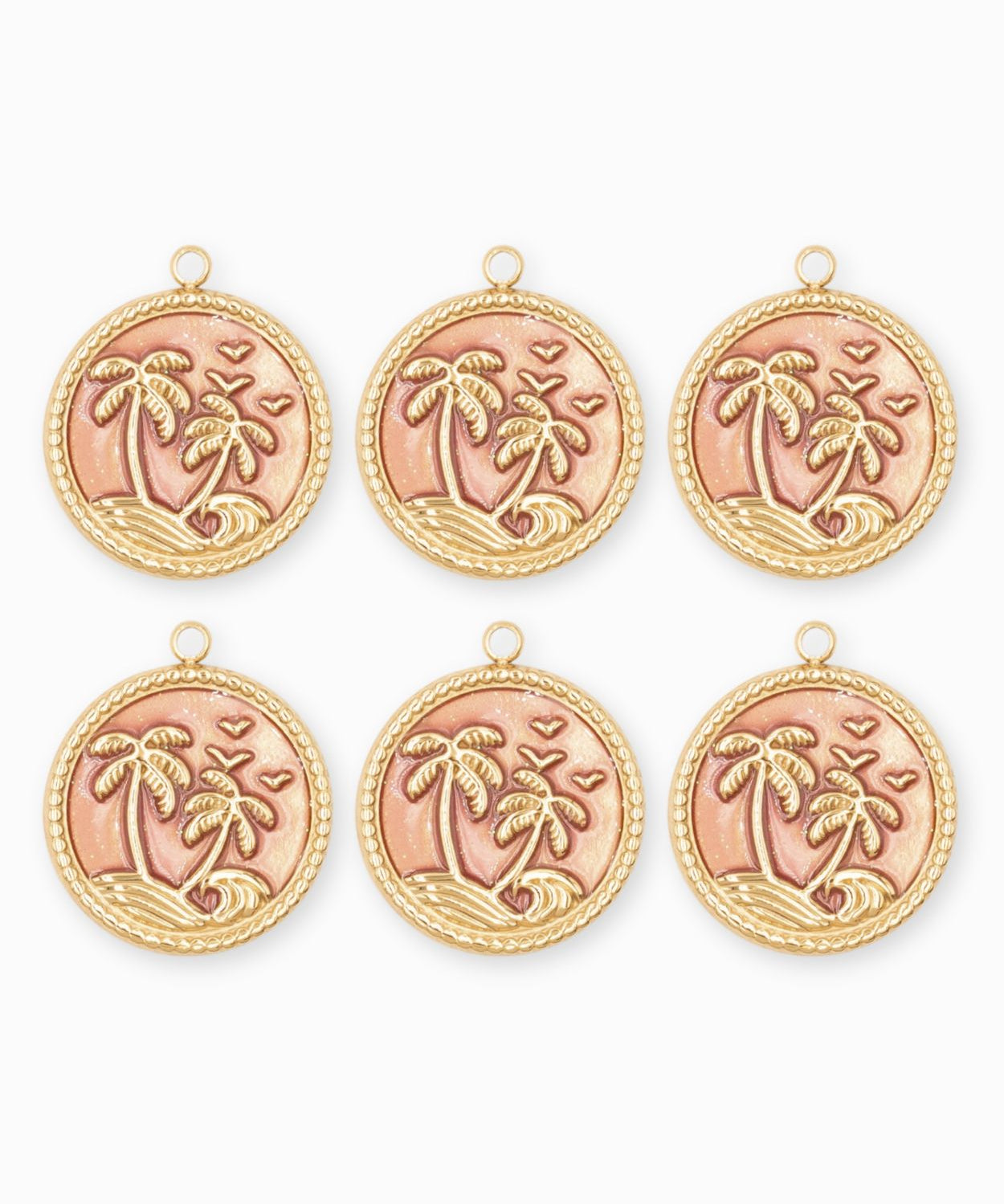 Pendentif médaille paradis 20mm