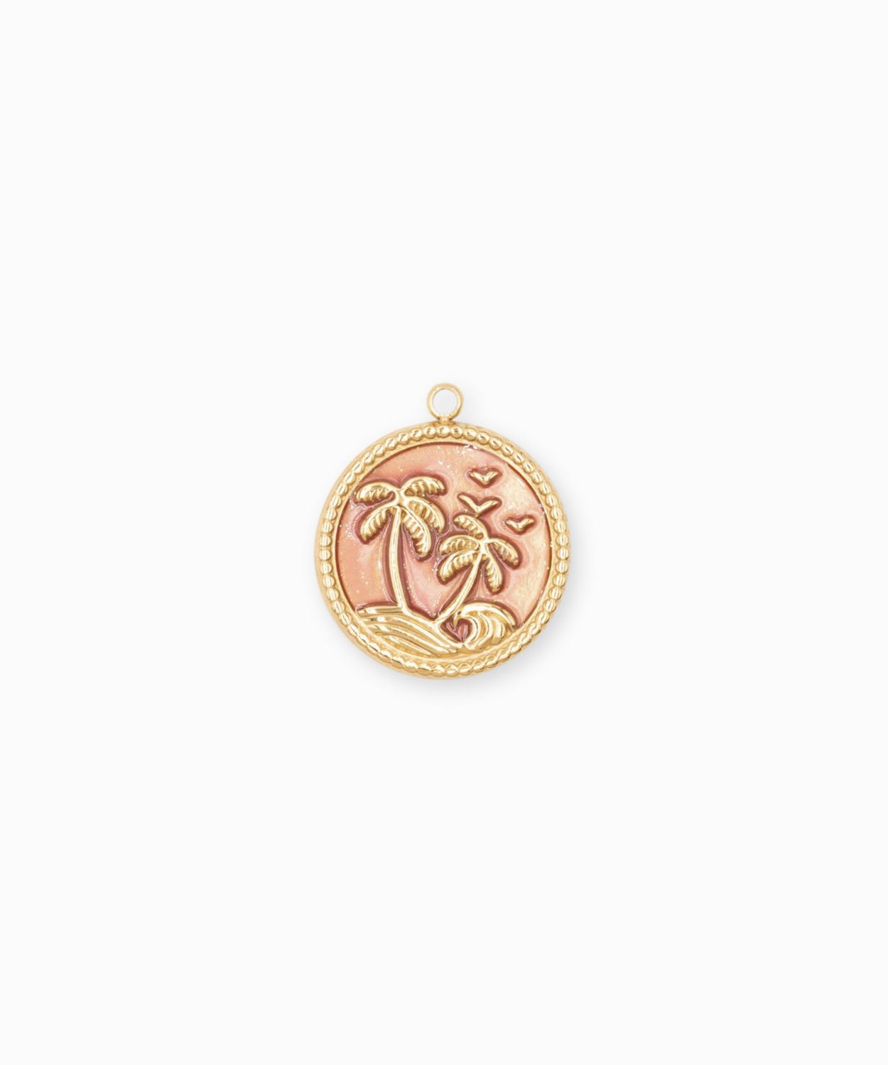 Pendentif médaille paradis 20mm