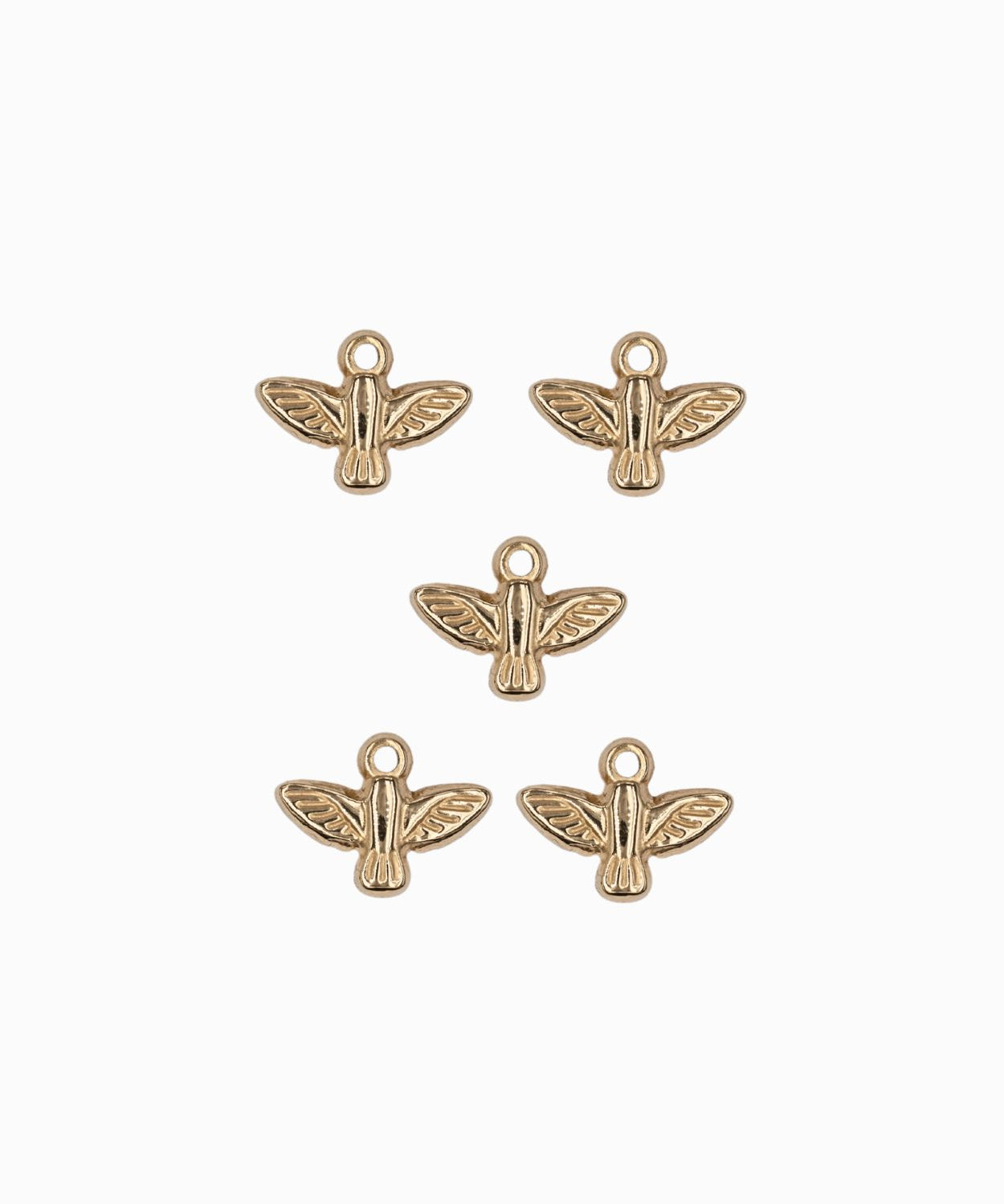 Pendentif colombe 12x16mm