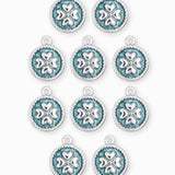 Pendentif médaille trèfle 13.5mm