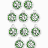 Pendentif médaille trèfle 13.5mm