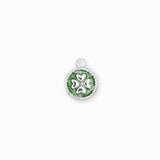 Pendentif médaille trèfle 13.5mm