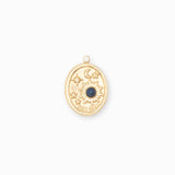Pendentif médaille planet 18x15mm