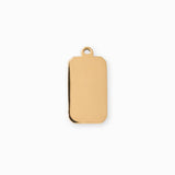Pendentif médaille pissenlit 22.5x13.5mm