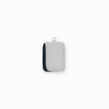 Pendentif médaille myosotis 17x13mm - Argenté