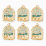 Pendentif médaille Hawaii 20x17.5mm