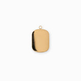 Pendentif médaille midnight 17.5x13.5mm