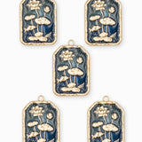 Pendentif médaille lotus lake 23x17mm