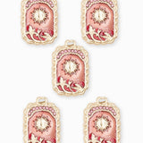 Pendentif médaille Apollo 24x18mm - Doré