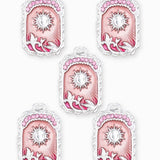Pendentif médaille Apollo 24x18mm - Rhodié