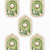 Pendentif médaille Apollo 24x18mm - Doré