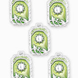 Pendentif médaille Apollo 24x18mm - Rhodié
