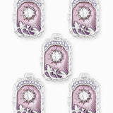 Pendentif médaille Apollo 24x18mm - Rhodié