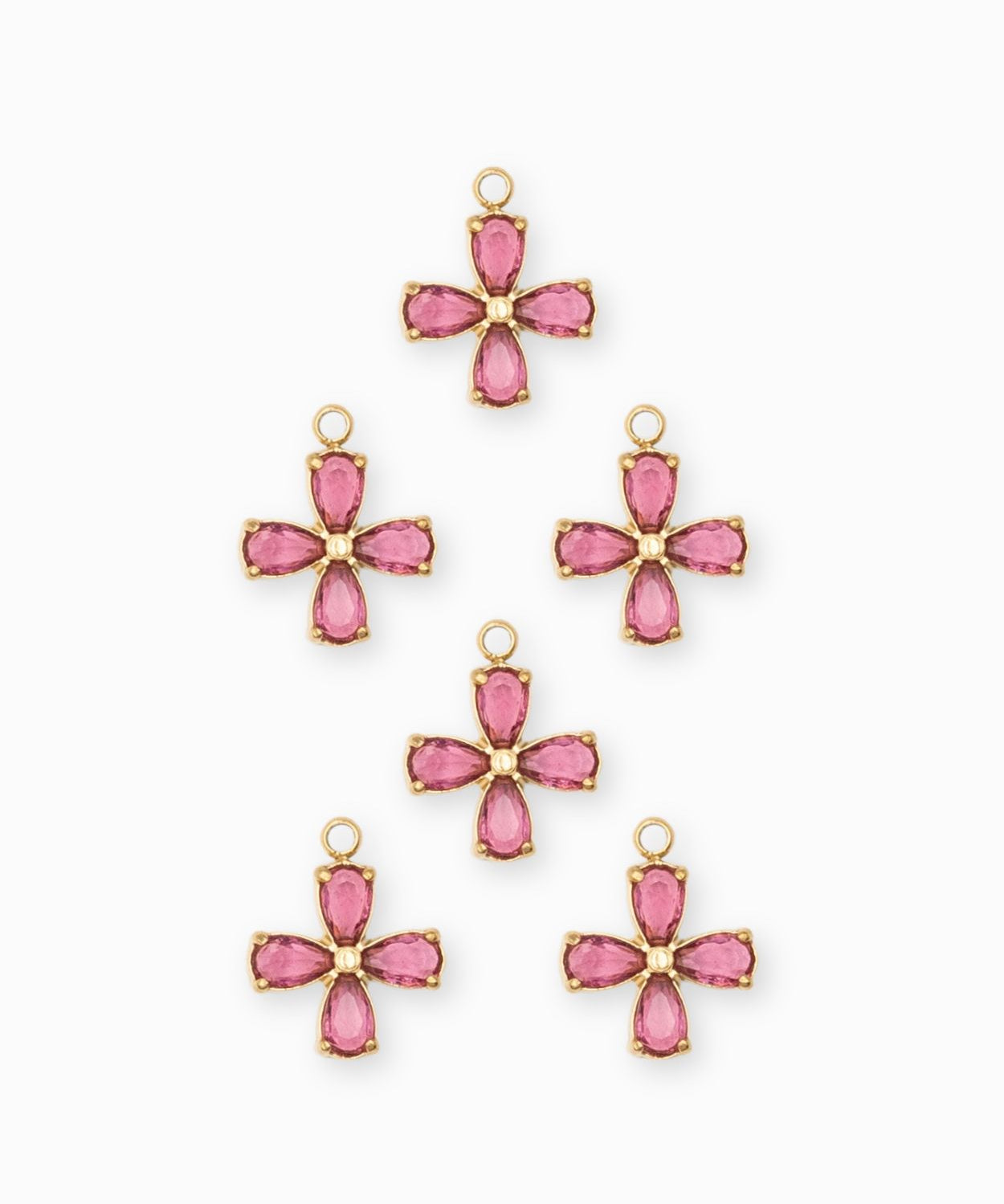 Pendentif fleur lunaire annuelle 11mm
