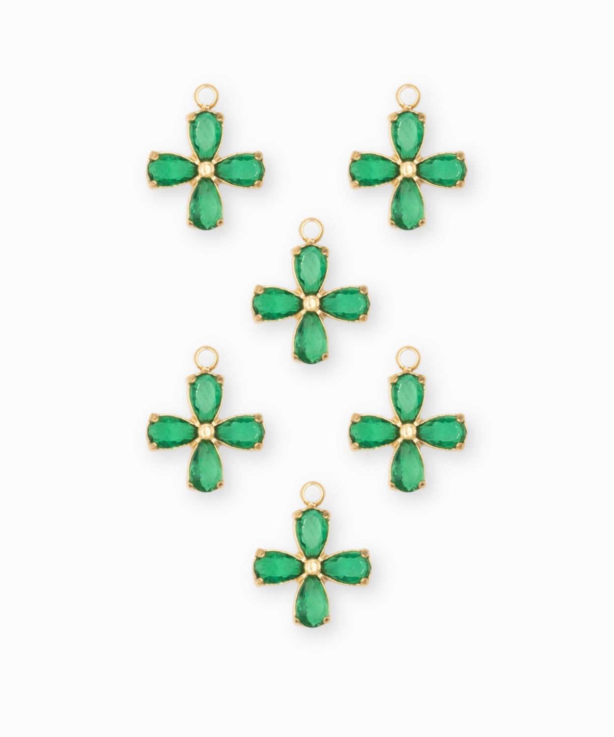 Pendentif fleur lunaire annuelle 11mm