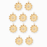 Pendentif marguerite 10mm