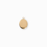 Pendentif médaille croix strass 12x10mm