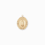 Pendentif vierge marie 10.5x17.5mm