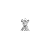 Pendentif chien bouledogue français 14x11mm