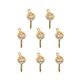 Pendentif sucette strass 18x10mm