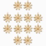 Pendentif fleur de marguerite 18.5x16.5mm