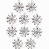 Pendentif fleur de marguerite 18.5x16.5mm