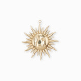 Pendentif lune et soleil 30mm